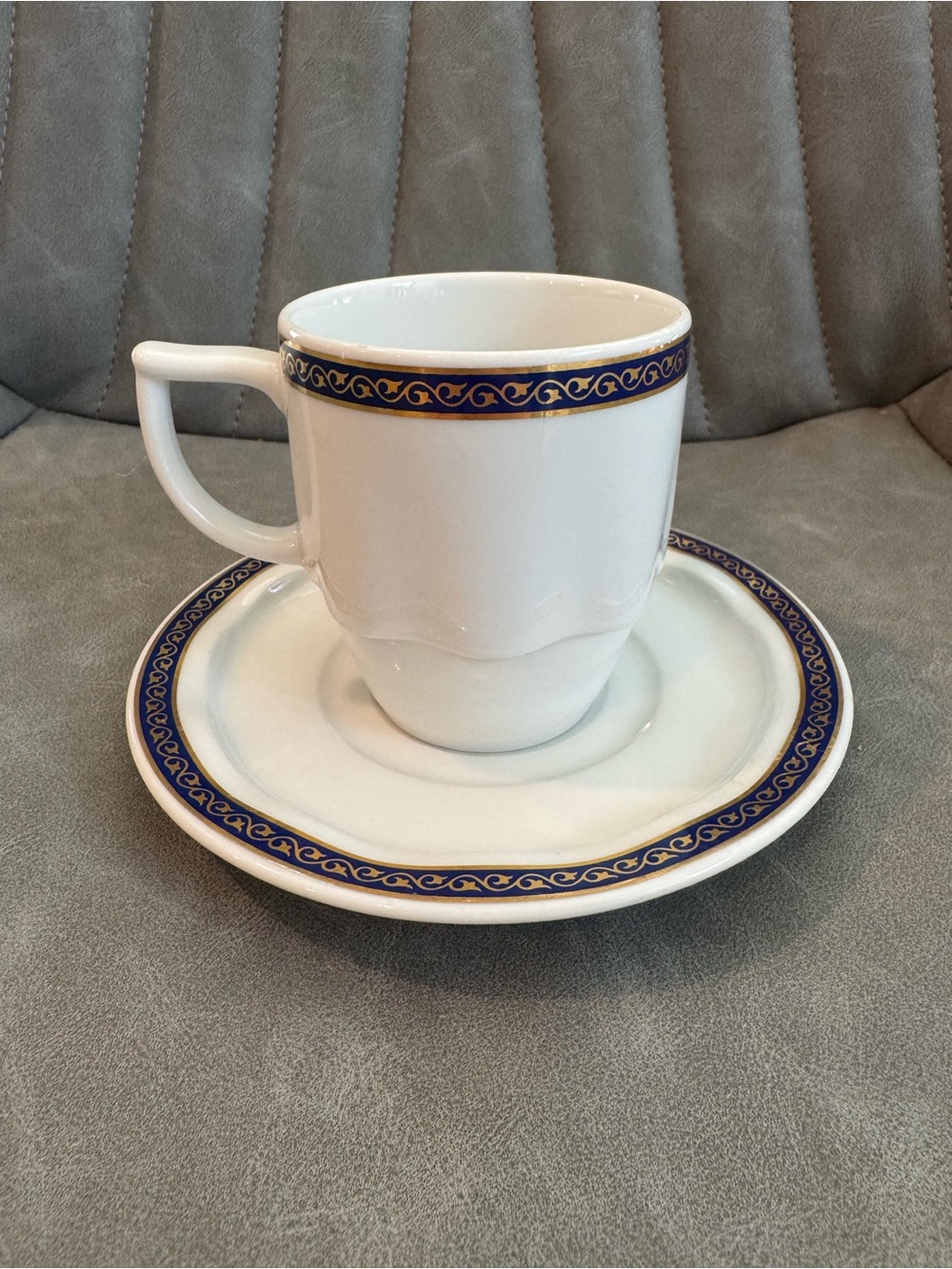 Rosenthal Germany White Porcelain Teacup and Saucer